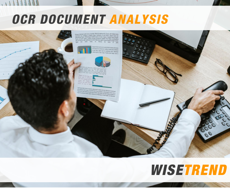 In data capture and OCR, there is a component of the technology called document analysis