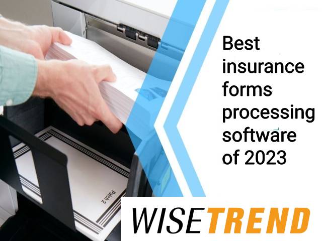 Best insurance forms processing software of 2023